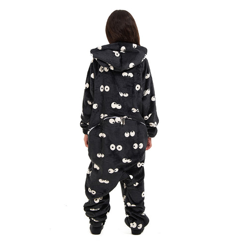 Snuggs Kids Blanket Onesie Black Eyes